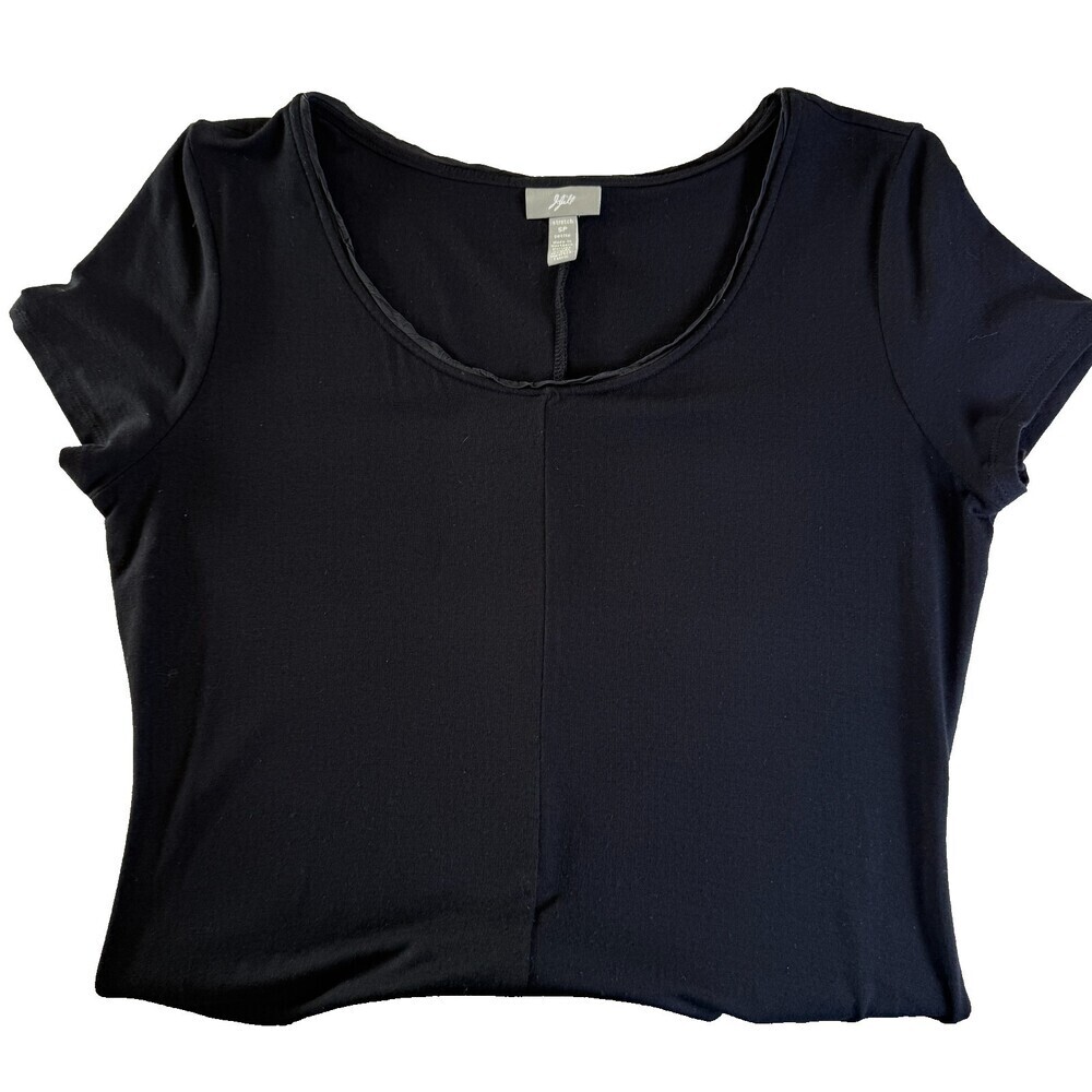 J. Jill Short Sleeve Jersey Knit Dress Sz S Petite Capsule Wardrobe Fit & Flare - Picture 2 of 12